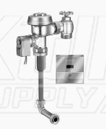 Sloan 195-0.125 Royal 0.125 GPF ESS OR Concealed Sensor Hardwired Urinal Flushometer 2-10 3/4 LDIM