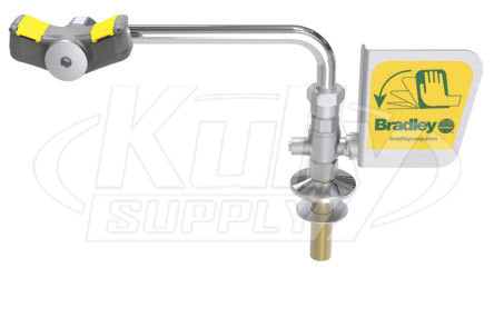 Bradley S19-274B Laboratory Application Swing-Away Right-Hand Mount Eyewash