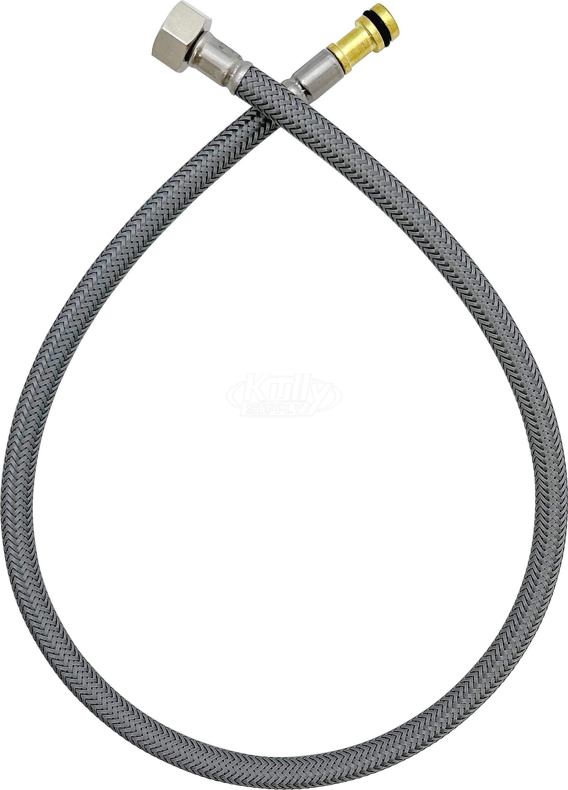 Chicago 245.536.00.1 3/8" Braided Hose Kit for Electronic Faucet