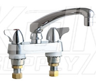 Chicago 1895-L8ABCP Hot and Cold Water Sink Faucet
