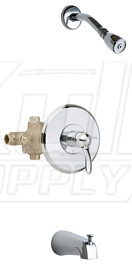 Chicago 1905-CP Thermostatic Tub and Shower Valve