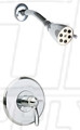 Chicago 1907-TK600CP Shower Valve Trim Kit w/ 600-A Showerhead