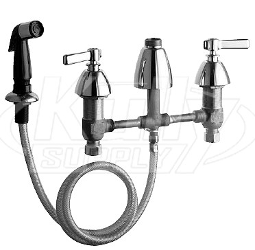 Chicago 200-ALESSSPTCP Concealed Kitchen Sink Faucet 