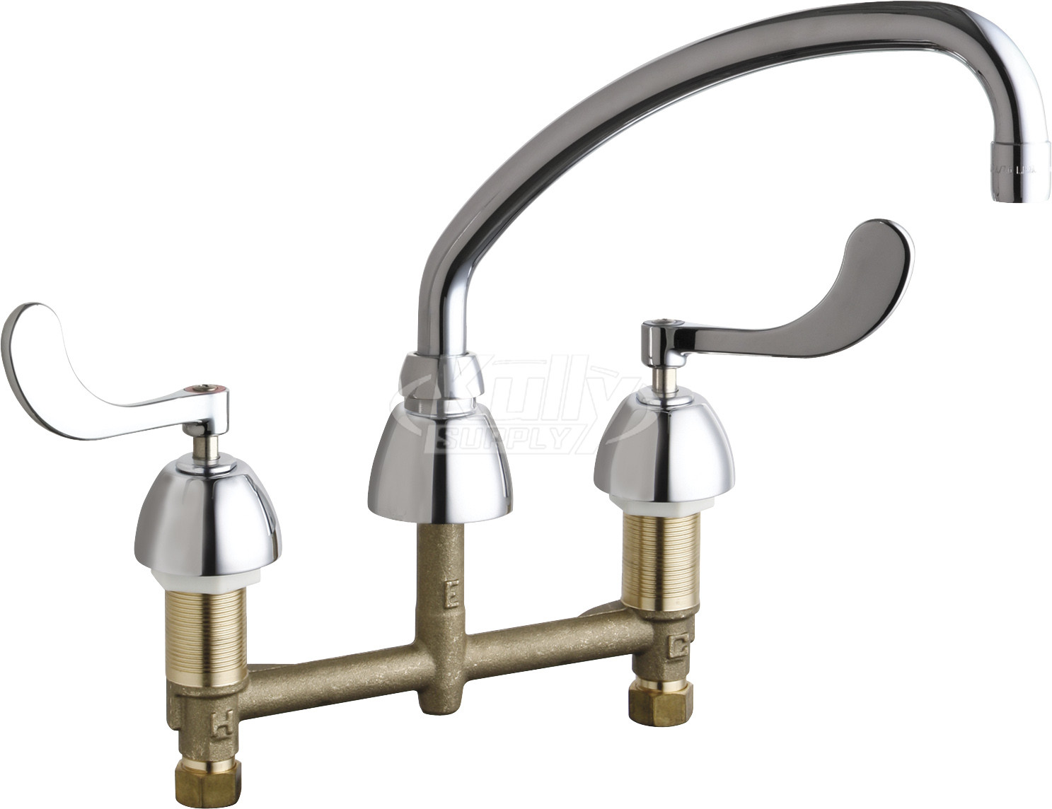 Chicago 201-A317ABCP Concealed Hot and Cold Water Sink Faucet