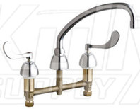 Chicago 201-A317VPAABCP Concealed Hot and Cold Water Sink Faucet