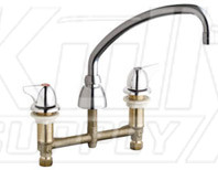Chicago 201-AE35-1000ABCP Concealed Hot and Cold Water Sink Faucet