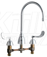 Chicago 201-AGN10AE3SWG317CP Kitchen Sink Faucet W/O Spray
