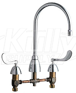 Chicago 201-AGN8AE29-317AB E-Cast Concealed Kitchen Sink Faucet