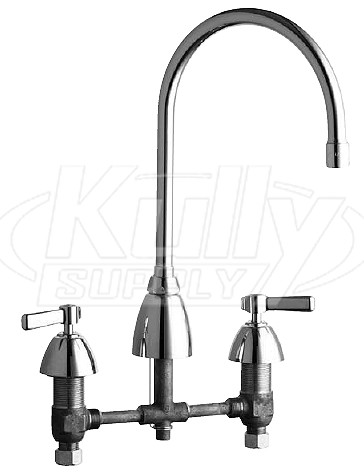 Chicago 201-AGN8AE3ABCP E-Cast Concealed Kitchen Sink Faucet