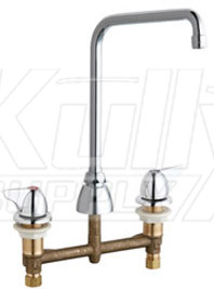 Chicago 201-AHA8-1000XKAB Concealed Hot and Cold Water Sink Faucet