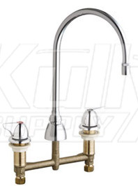 Chicago 201-GN8AE29-1000AB Concealed Hot and Cold Water Sink Faucet