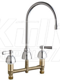 Chicago 201-RSGN8AE35VAB Concealed Hot and Cold Water Sink Faucet