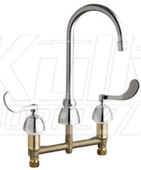 Chicago 201-VAGN2AE3-317AB Concealed Hot and Cold Water Sink Faucet