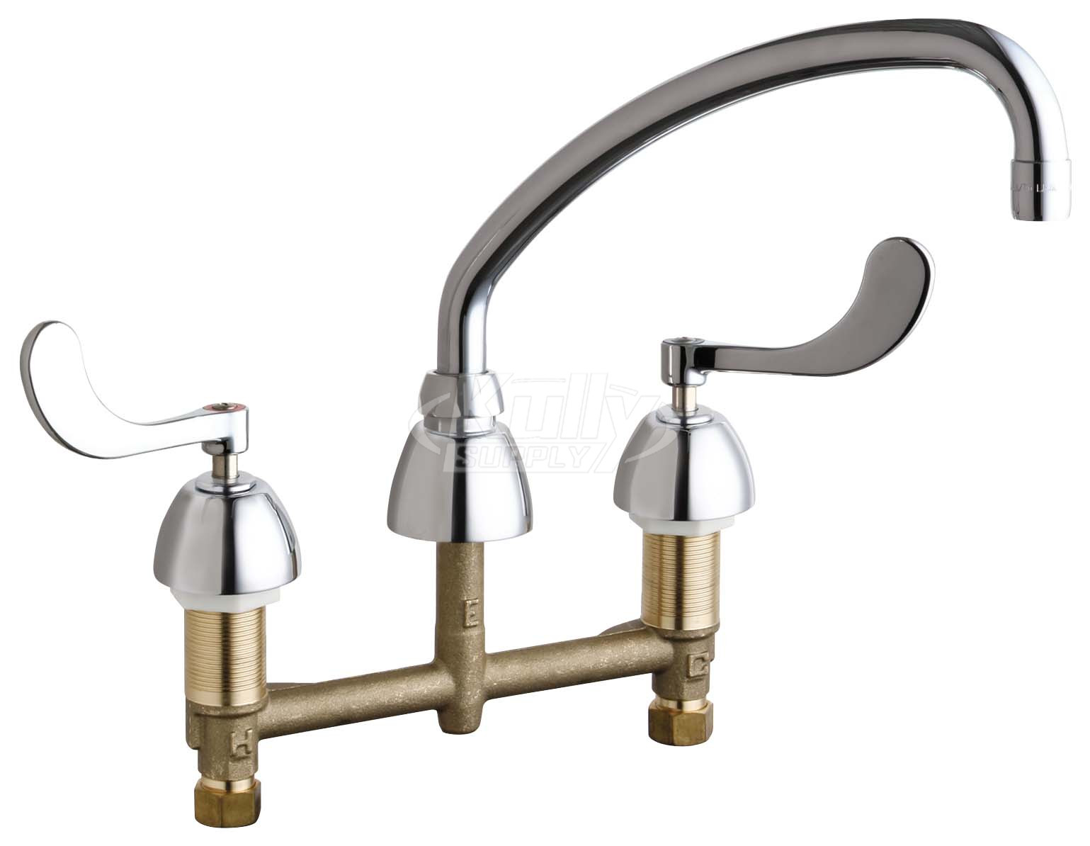 Chicago 201-A317XKABCP Concealed Hot and Cold Water Sink Faucet