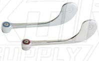 Chicago 319-PRJKCP 6" Elbow Blade Handles w/ Hot & Cold Index Buttons