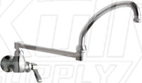 Chicago 332-DJ21ABCP Single Supply Sink Faucet