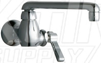 Chicago 332-E35ABCP Single Water Inlet Faucet