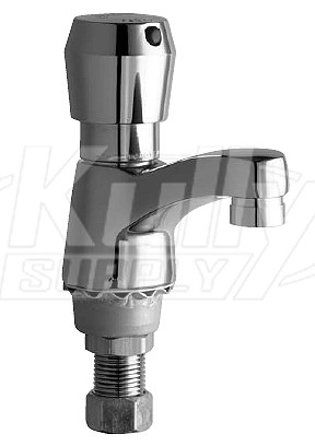 Chicago 333-E2805-665PSHAB E-Cast Lavatory Metering Faucet