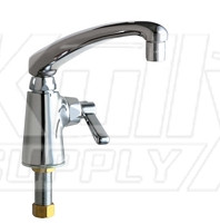 Chicago 349-L8ABCP Single Supply Sink Faucet