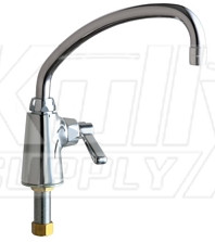 Chicago 349-L9ABCP Single Supply Sink Faucet