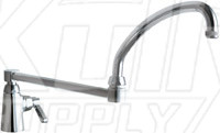 Chicago 350-DJ21ABCP Single Supply Sink Faucet