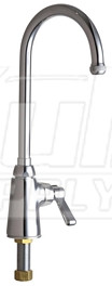 Chicago 350-E1ABCP Single Supply Sink Faucet