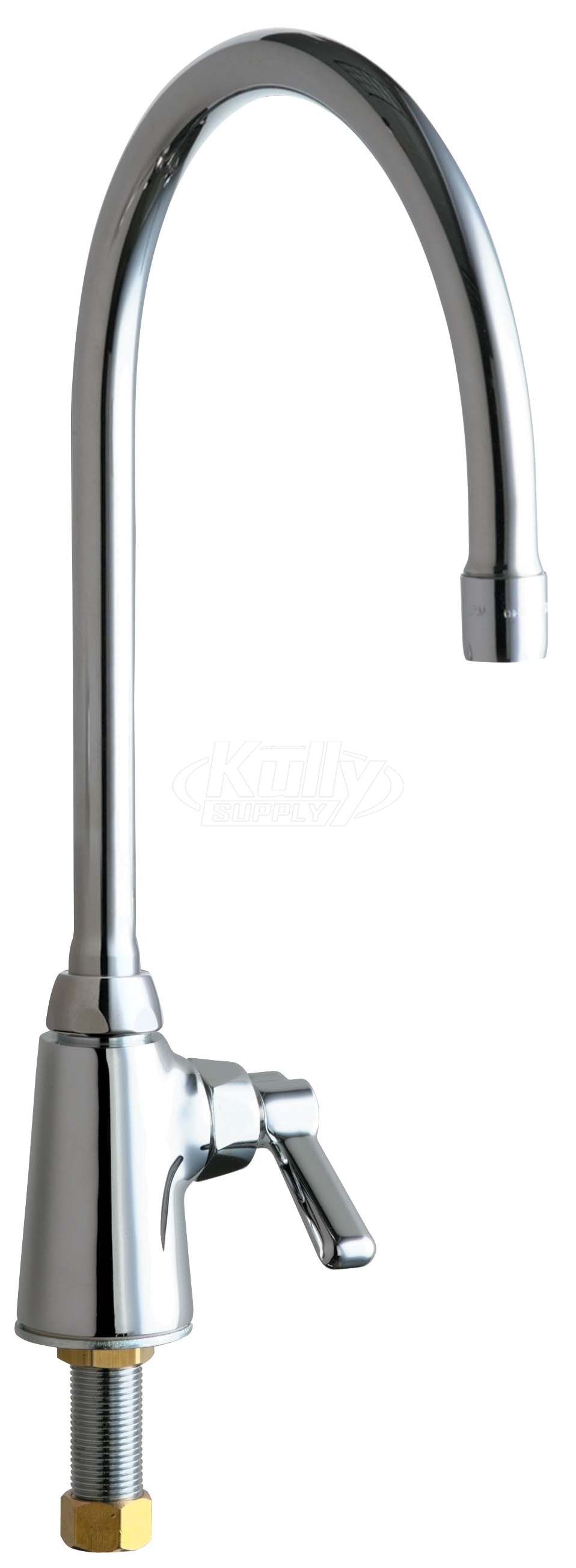 Chicago 350-GN8AE3CP Single Supply Faucet