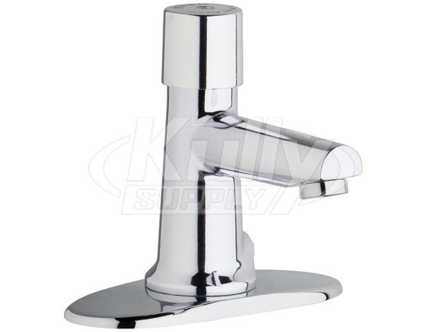 Chicago 3501-4E2805ABCP Lavatory Metering Faucet