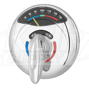 Symmons 4-5000VT Visu-Temp With Clear-Vue