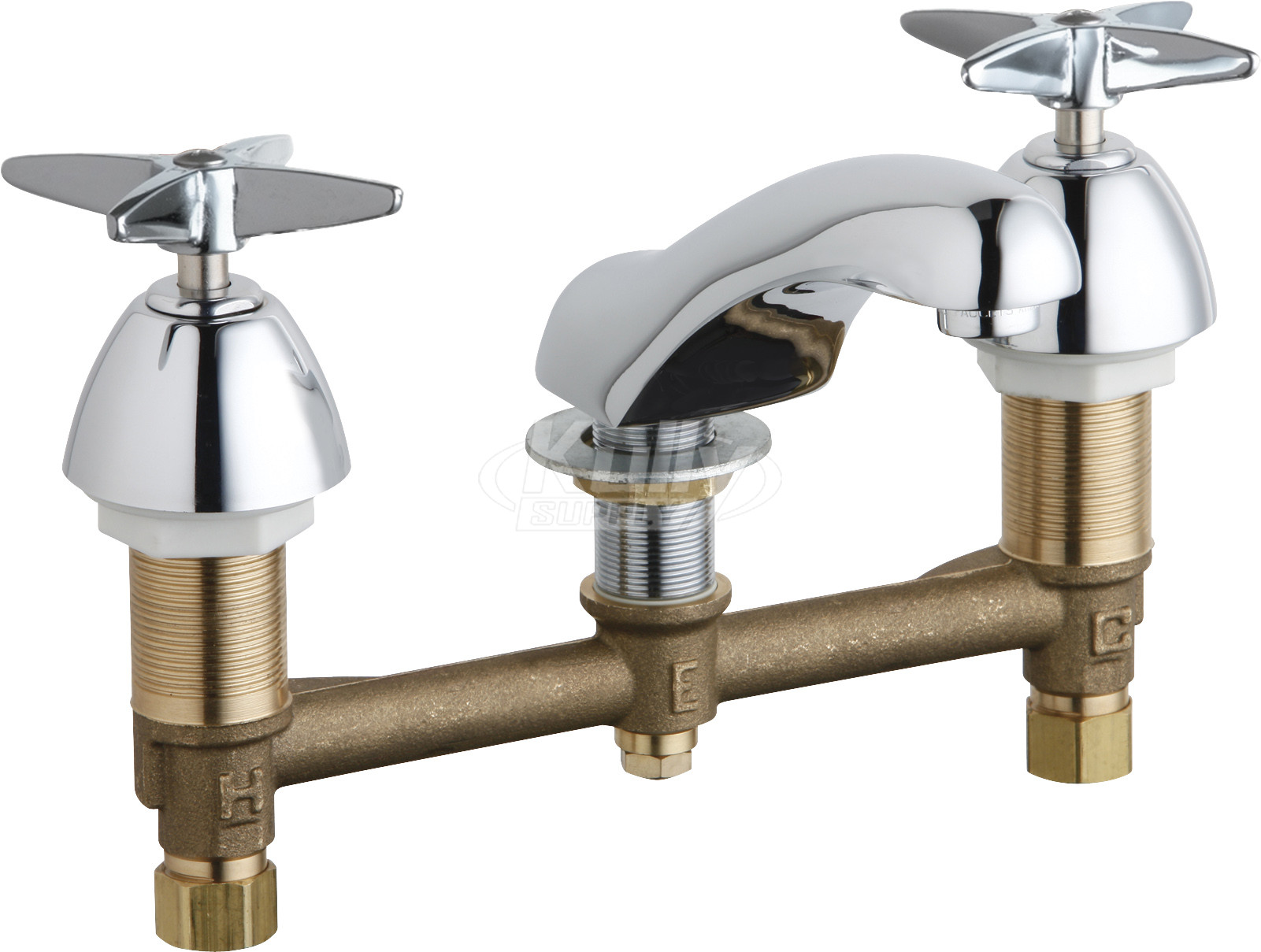 Chicago 404-633ABCP Concealed Hot and Cold Water Sink Faucet