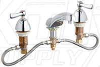 Chicago 404-VHZABCP Concealed Hot and Cold Water Sink Faucet
