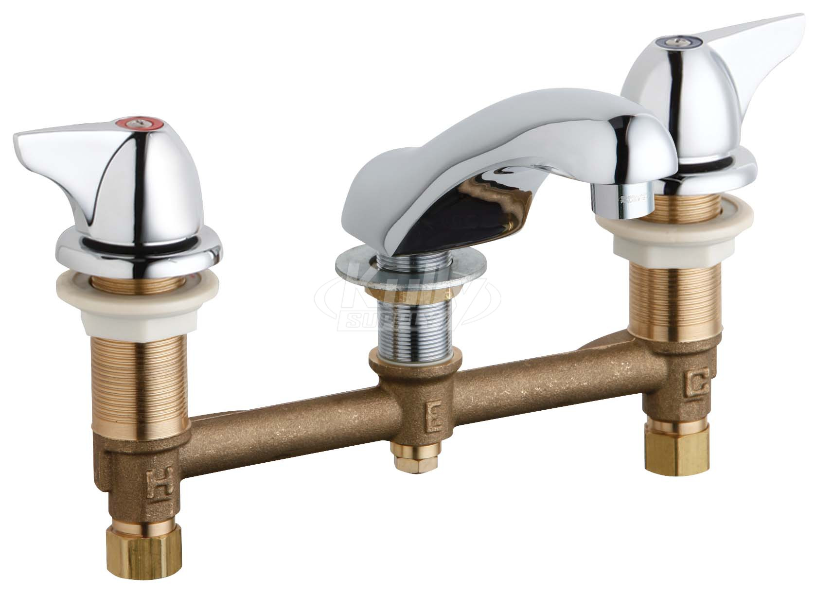 Chicago 404-V1000ABCP E-Cast Concealed Lavatory Faucet