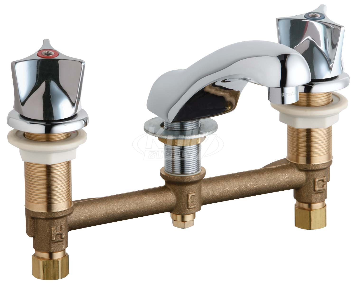 Chicago 404-V950ABCP E-Cast Concealed Lavatory Faucet