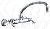 Chicago 445-L9VPCABCP Hot and Cold Water Sink Faucet