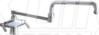 Chicago 50-DJ24ABCP Hot and Cold Water Mixing Sink Faucet