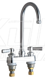 Chicago 526-GN2AE1ABCP Hot and Cold Water Sink Faucet