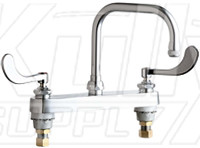 Chicago 527-317ABCP Hot and Cold Water Sink Faucet