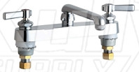 Chicago 527-S6E1ABCP Hot and Cold Water Sink Faucet