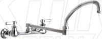 Chicago 540-LDDJ21ABCP Hot and Cold Water Sink Faucet