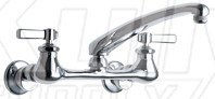 Chicago 540-LDL8E1ABCP Hot and Cold Water Sink Faucet