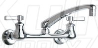 Chicago 540-LDL8XKABCP Hot and Cold Water Sink Faucet