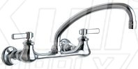 Chicago 540-LDL9XKABCP Hot and Cold Water Sink Faucet