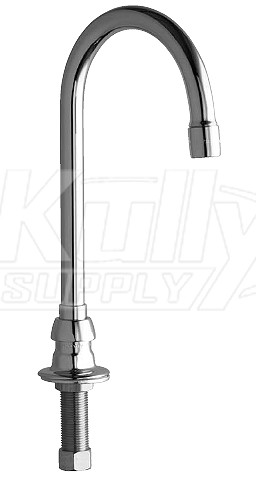 Chicago 626-E3ABCP E-Cast Single Water Inlet Faucet