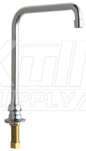 Chicago 626-HA8ABCP Remote High Rise Swing Spout