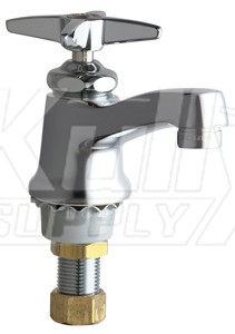 Chicago 700-HOTXKABCP Single Supply Hot Water Sink Faucet