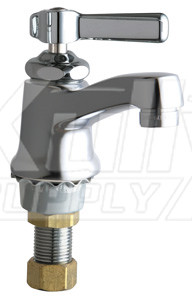 Chicago 730-HOTABCP Single Supply Hot Water Sink Faucet