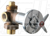 Chicago 769-HOTABCP Hot Water Concealed Angle Valve