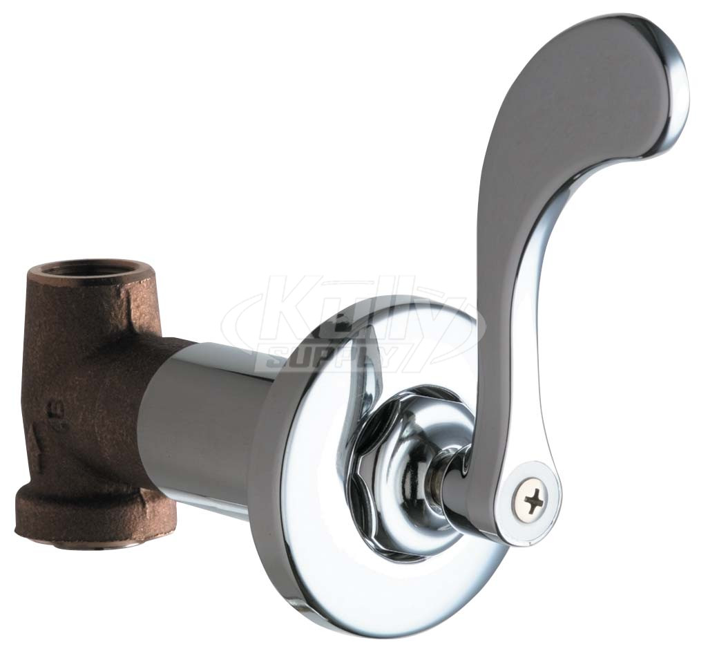 Chicago 770-317PLABCP Concealed Straight Valve