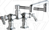 Chicago 772-DJ13ABCP Hot and Cold Water Sink Faucet