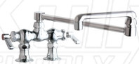 Chicago 772-DJ18ABCP Hot and Cold Water Sink Faucet